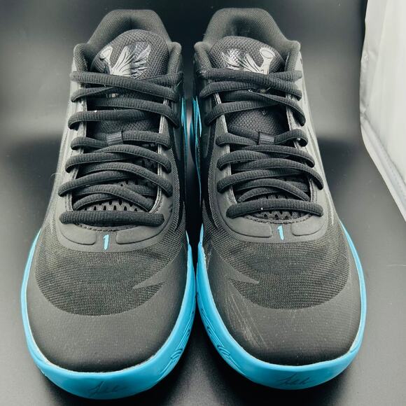 PUMA MB.02 Phenom Basketball Shoes Men’s Size 10 Black 37764401 Athletic - Picture 2 of 8